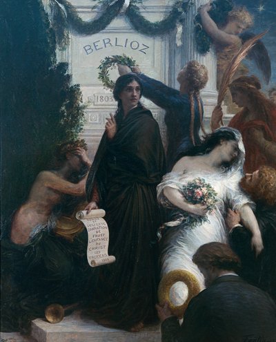 The Anniversary (To Berlioz) by Ignace Henri Jean Fantin Latour